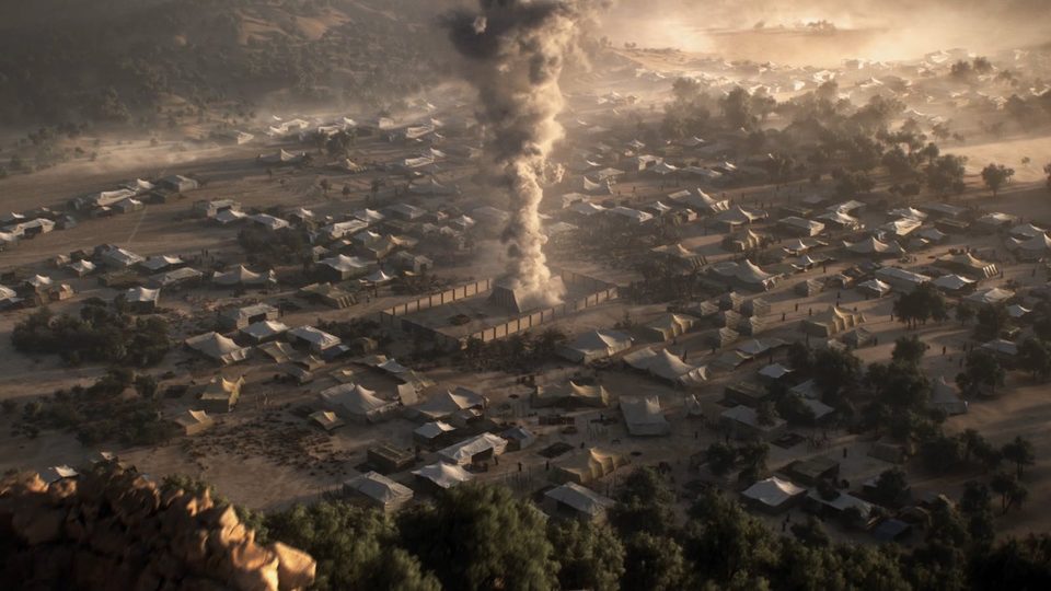 A documentary frame from The Tabernacle